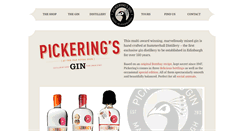 Desktop Screenshot of pickeringsgin.com